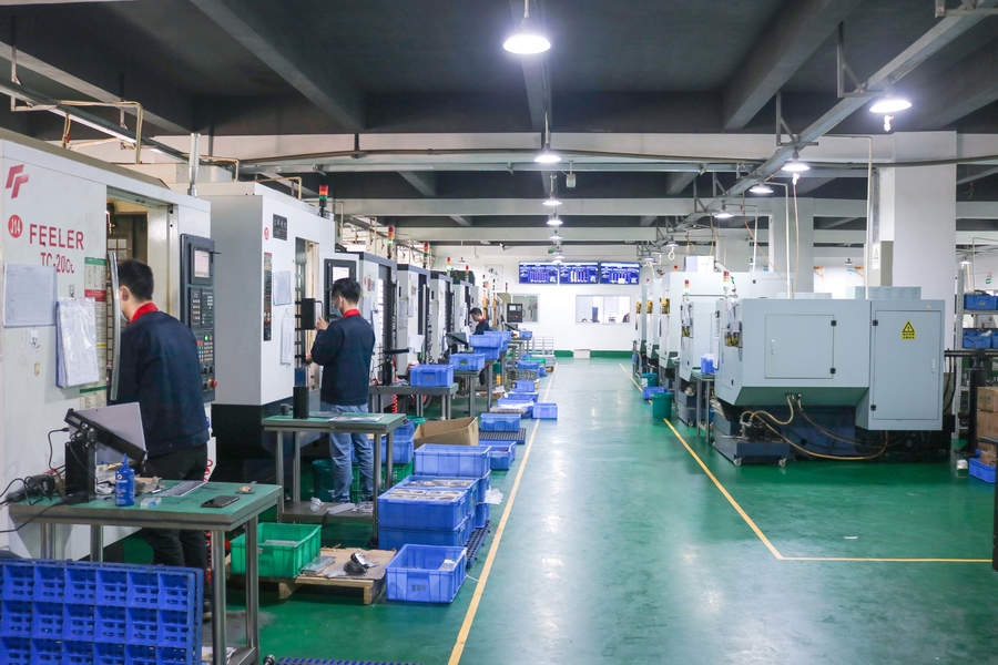 Shenzhen Perfect Precision Product Co., Ltd. línea de producción de fábrica