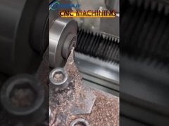 Proceso de torneado CNC rápido para piezas de acero