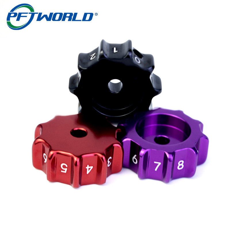 Coustom CNC Machining Aluminum Parts Color Anodizing Turning And Milling Component
