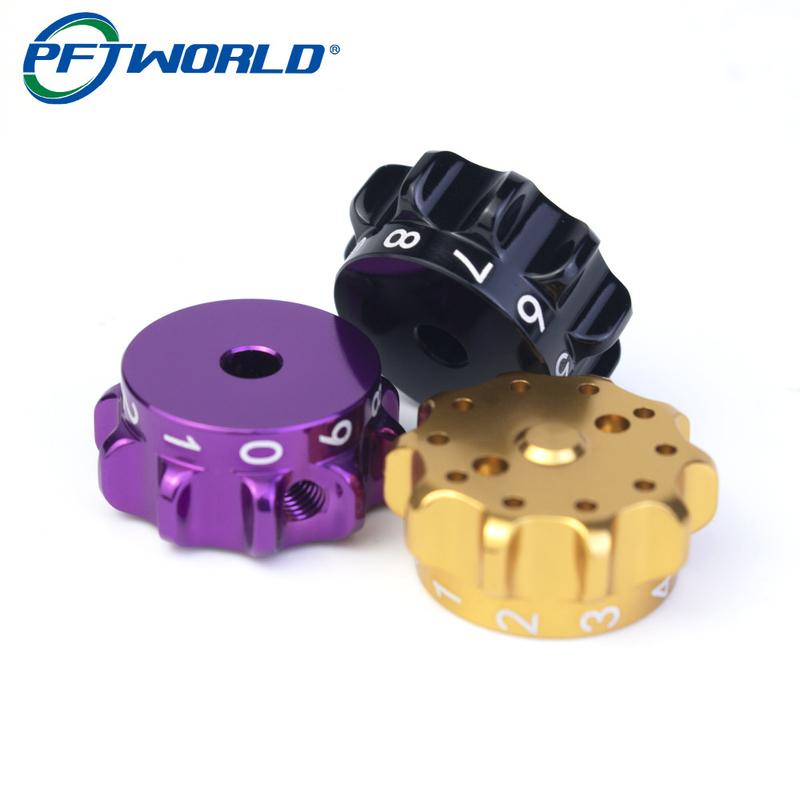 Coustom CNC Machining Aluminum Parts Color Anodizing Turning And Milling Component