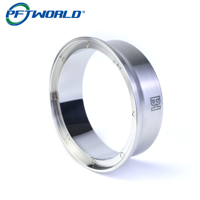 OEM CNC Machined Stainless Steel Parts CNC Turning Service Metal Components Ring