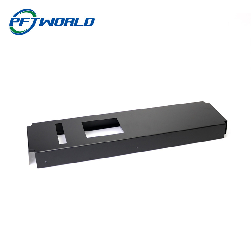 ODM Custom Aluminum Laser Cutting Parts Black Anodizing High Precision