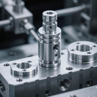 Componentes de dispositivos médicos CNC personalizados 100% Control de precisión de la calidad Partes mecanizadas